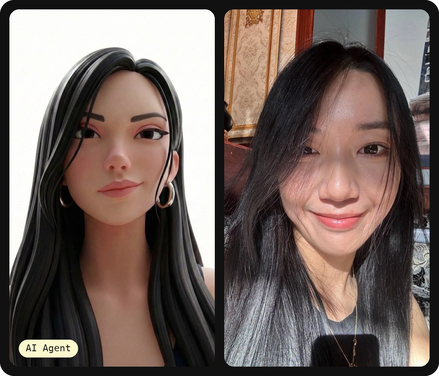 47, my AI agent, side by side with me
